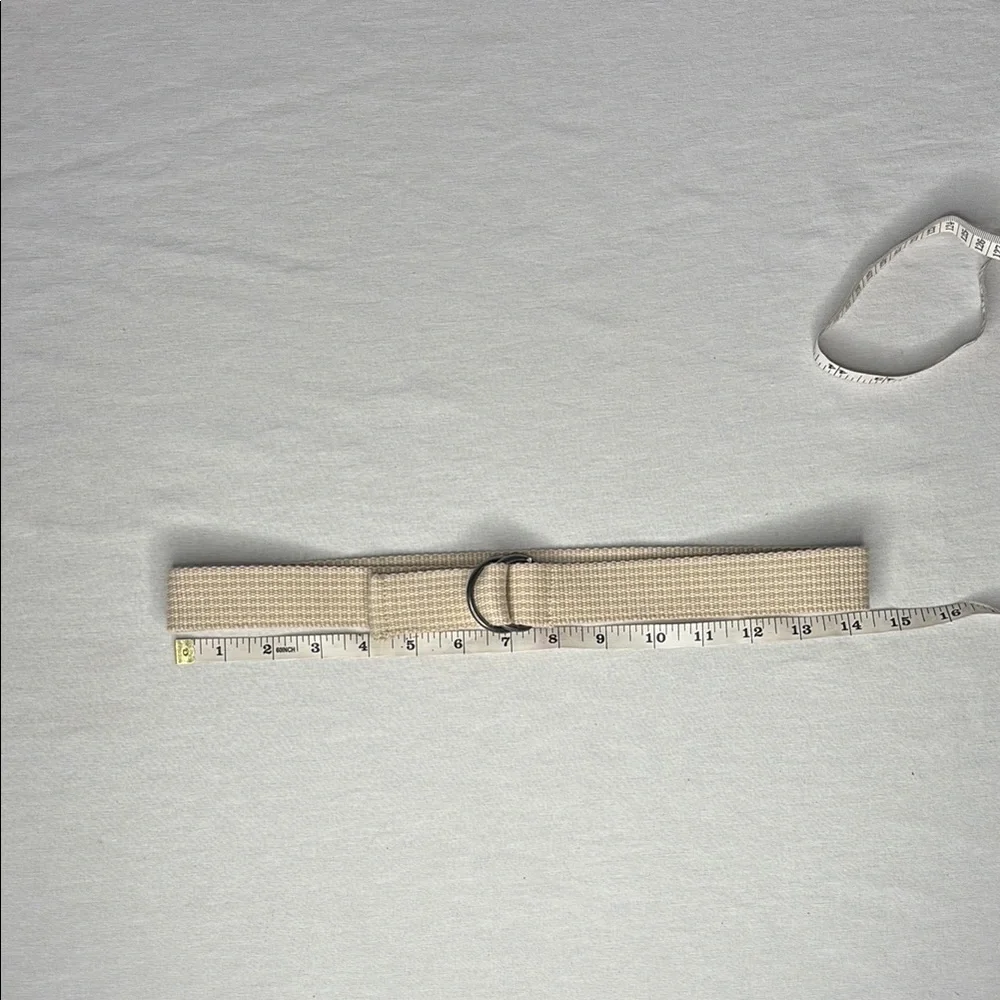 Old Navy Kids Cream and Tan Belt